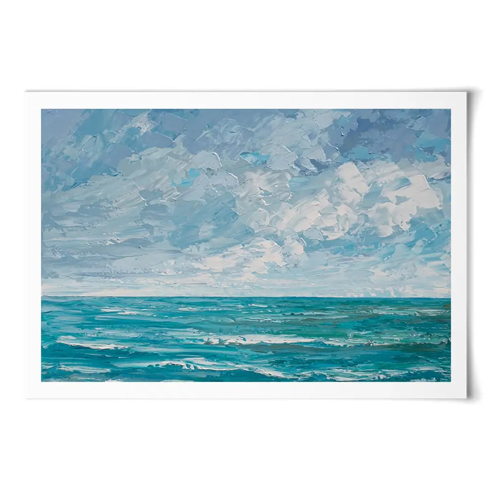 Serene Ocean Art Print Serene Ocean Art Print wall art product Olga Tkachyk