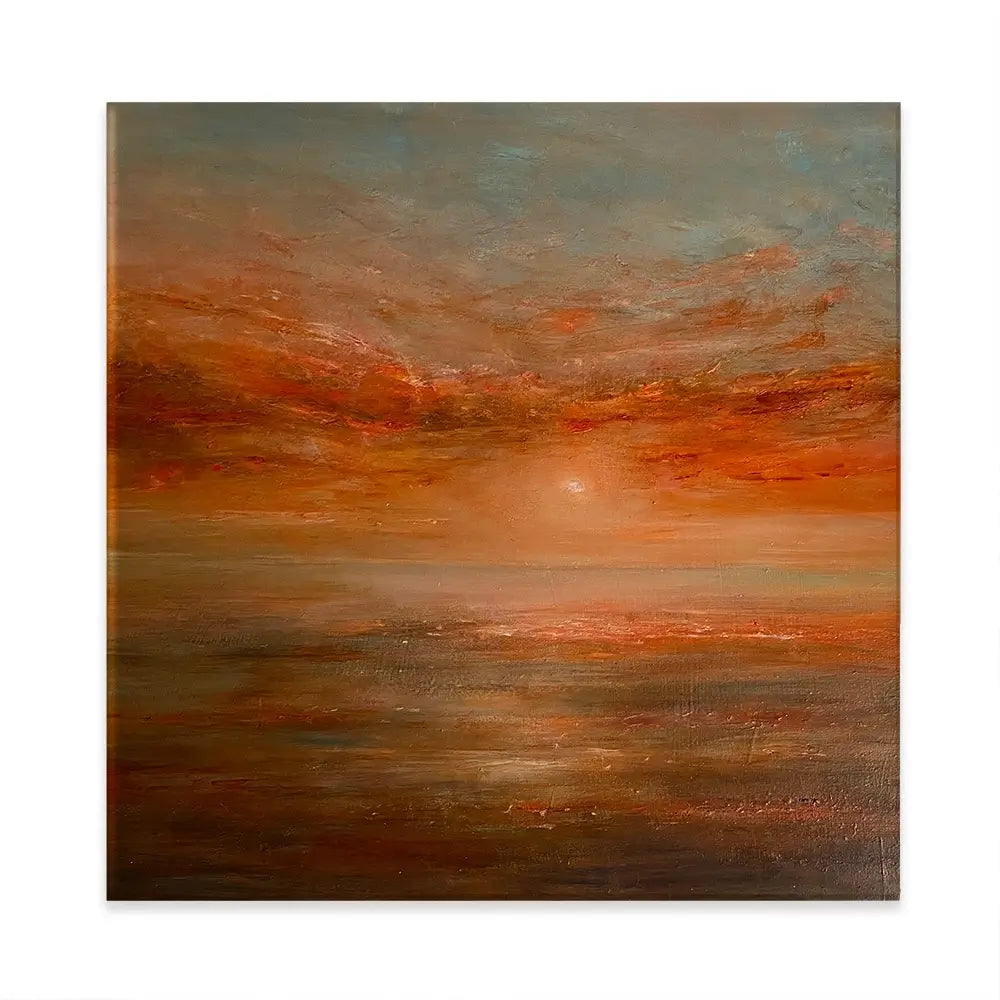 Serene Setting Sun Canvas Print Serene Setting Sun Canvas Print wall art product Craig Askew