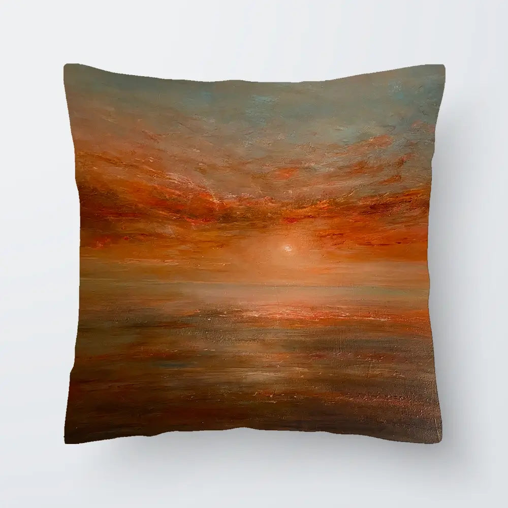 Serene Setting Sun Cushion Serene Setting Sun Cushion wall art product Craig Askew