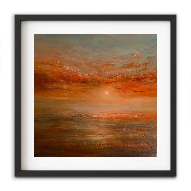 Serene Setting Sun Framed Art Print Serene Setting Sun Framed Art Print wall art product Craig Askew