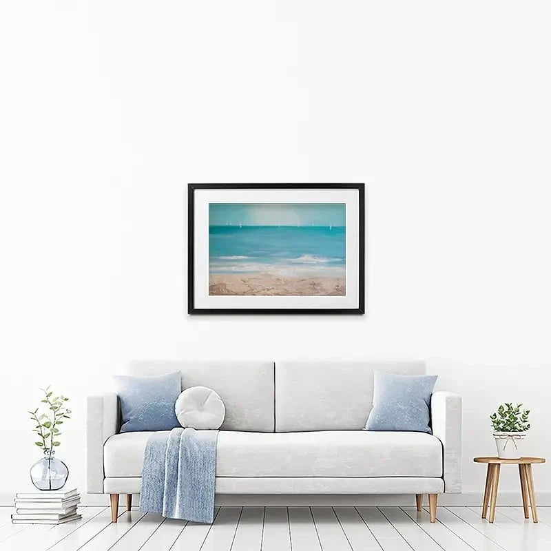 Serenity Framed Art Print Serenity Framed Art Print wall art product Osnat Tzadok