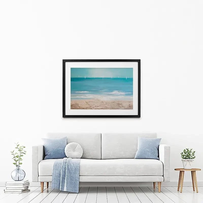 Serenity Framed Art Print Serenity Framed Art Print wall art product Osnat Tzadok