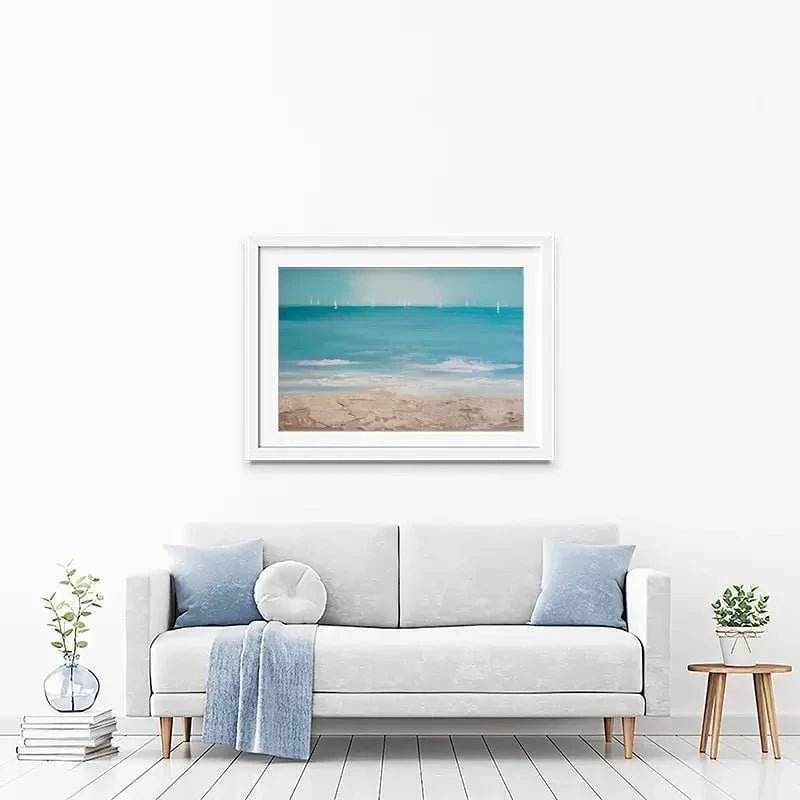 Serenity Framed Art Print Serenity Framed Art Print wall art product Osnat Tzadok