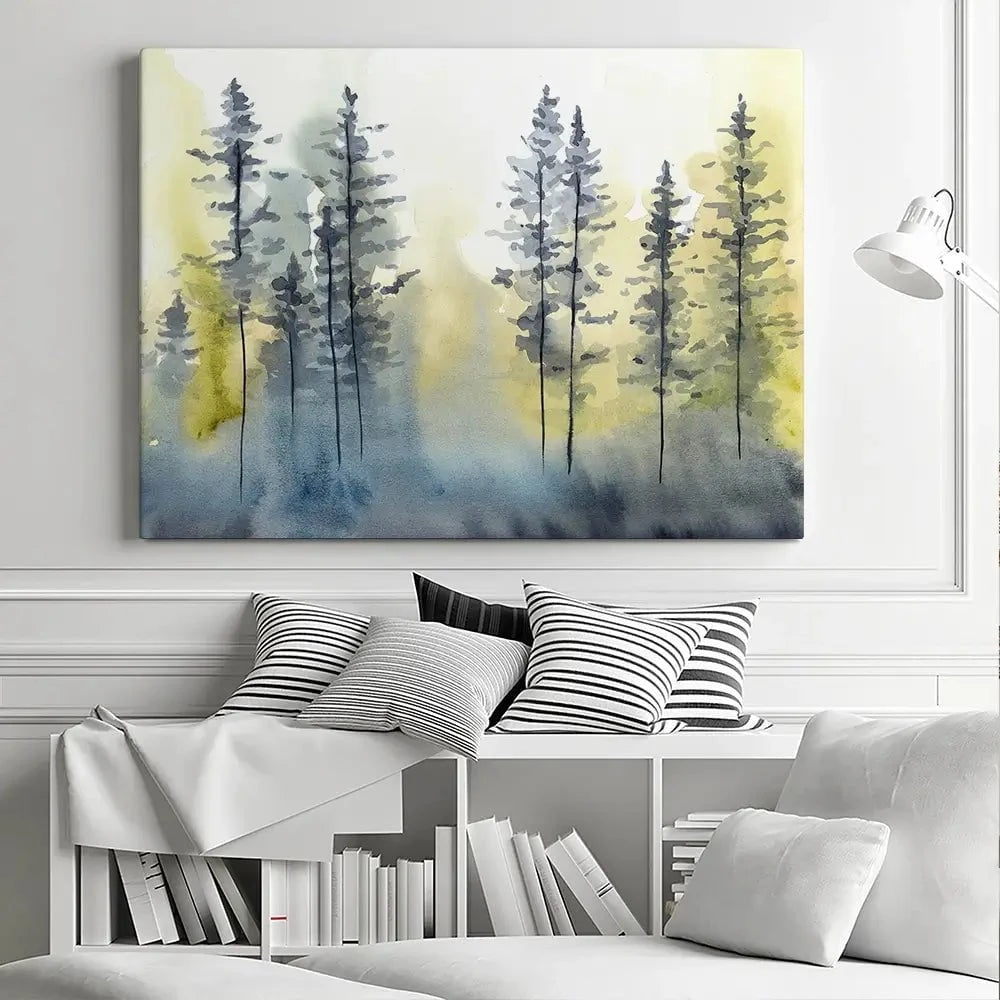 Shadow Forest Canvas Print Shadow Forest Canvas Print wall art product Chariklia Zarris