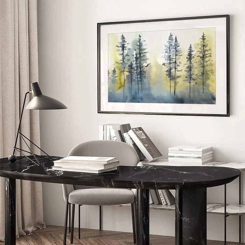 Shadow Forest Framed Art Print Shadow Forest Framed Art Print wall art product Chariklia Zarris