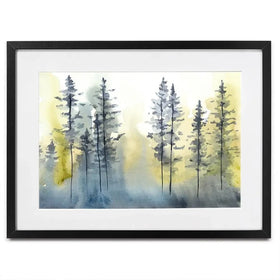 Shadow Forest Framed Art Print Shadow Forest Framed Art Print wall art product Chariklia Zarris