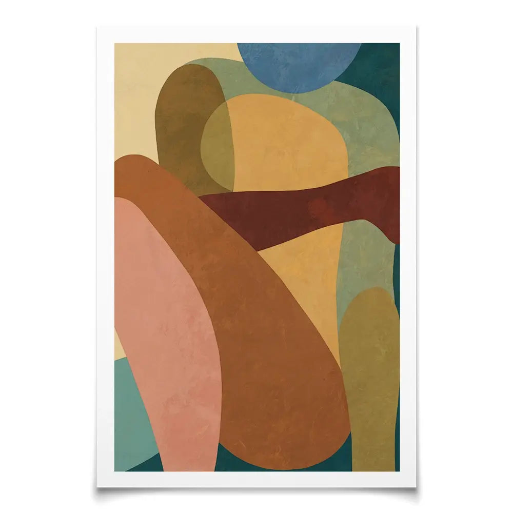 Shapely Figurative Art Print Shapely Figurative Art Print wall art product Victoria Barnes