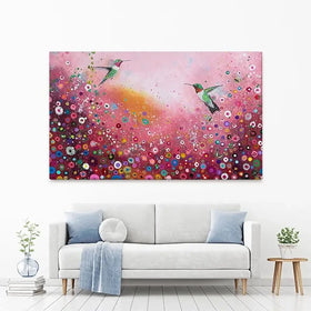 Shower Me With Your Love Canvas Print Shower Me With Your Love Canvas Print wall art product Laure Bury
