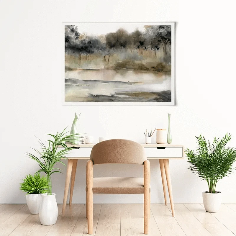 Silent River Art Print Silent River Art Print wall art product Carol Robinson