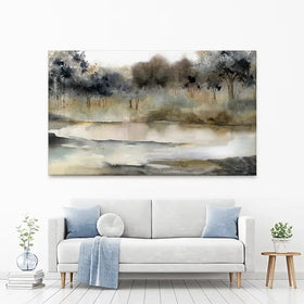 Silent River Canvas Print Silent River Canvas Print wall art product Carol Robinson