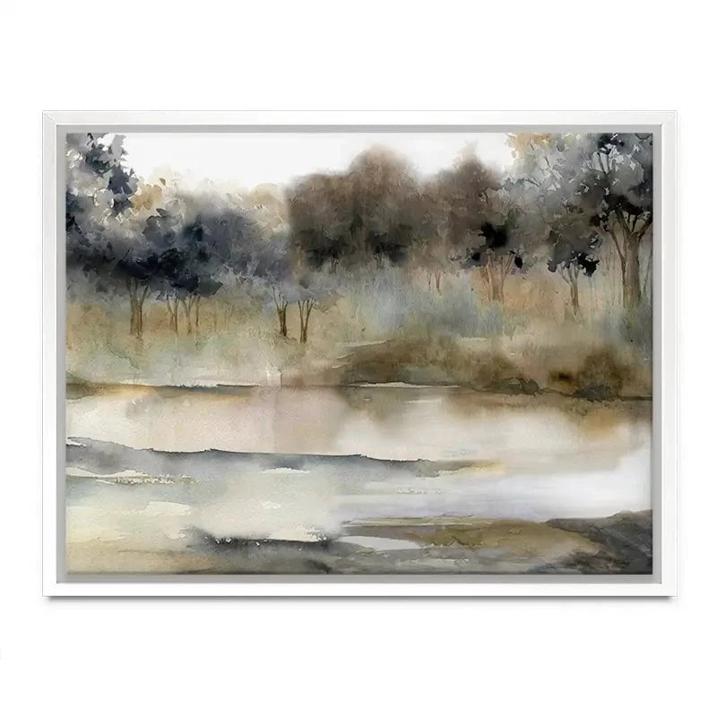 Silent River Canvas Print Silent River Canvas Print wall art product Carol Robinson