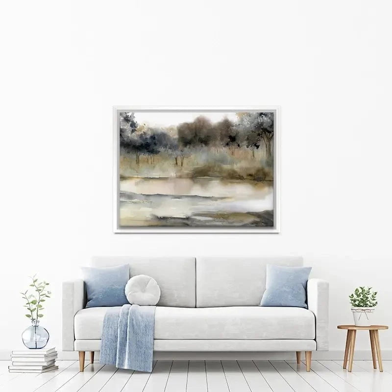 Silent River Canvas Print Silent River Canvas Print wall art product Carol Robinson