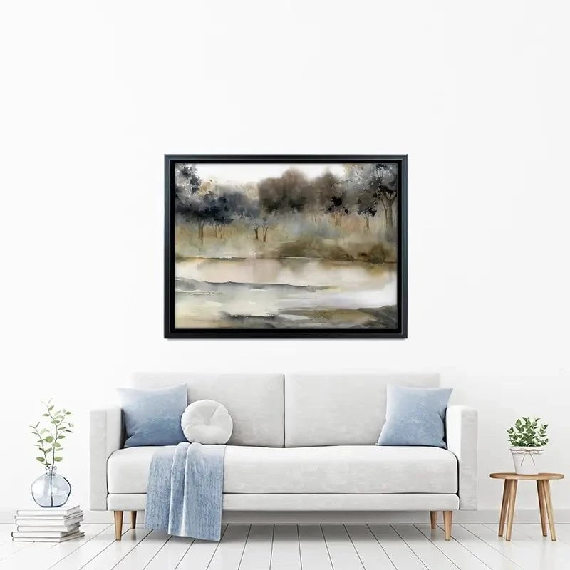 Silent River Canvas Print Silent River Canvas Print wall art product Carol Robinson