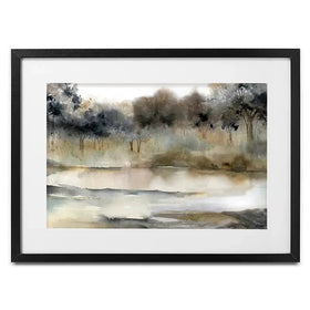 Silent River Framed Art Print Silent River Framed Art Print wall art product Carol Robinson