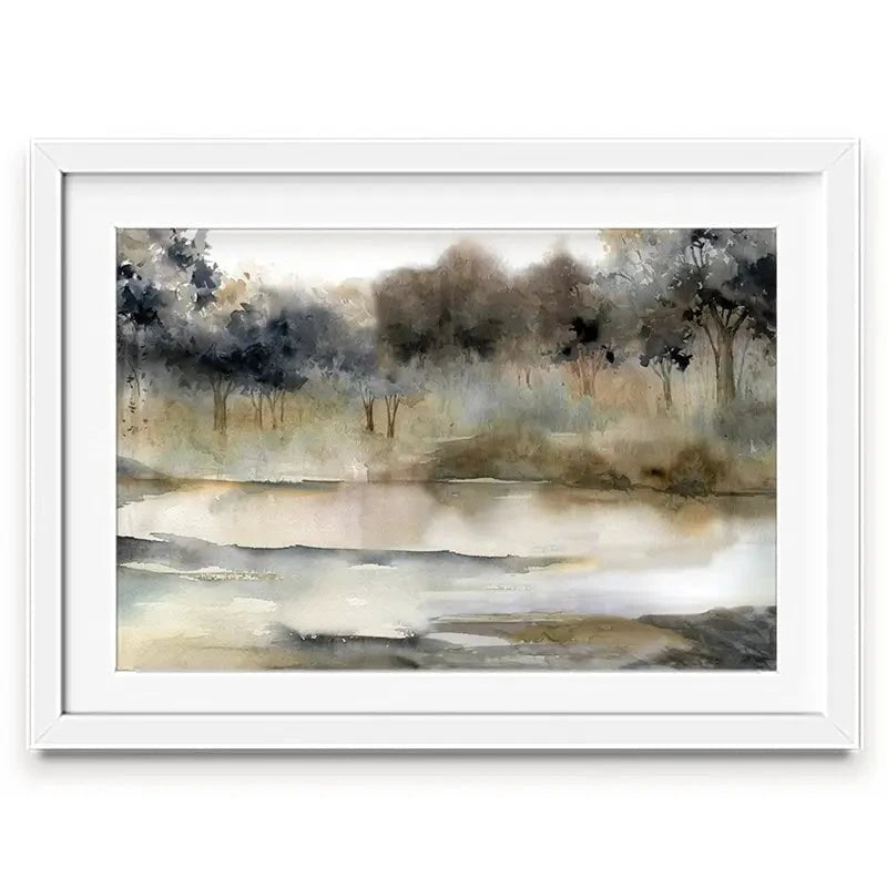 Silent River Framed Art Print Silent River Framed Art Print wall art product Carol Robinson