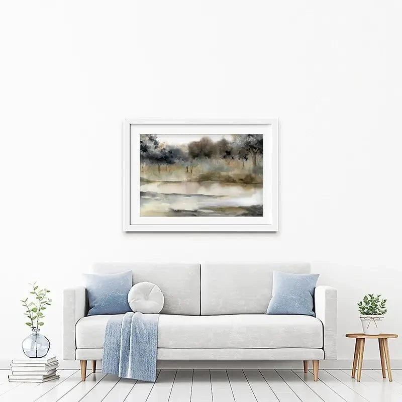 Silent River Framed Art Print Silent River Framed Art Print wall art product Carol Robinson
