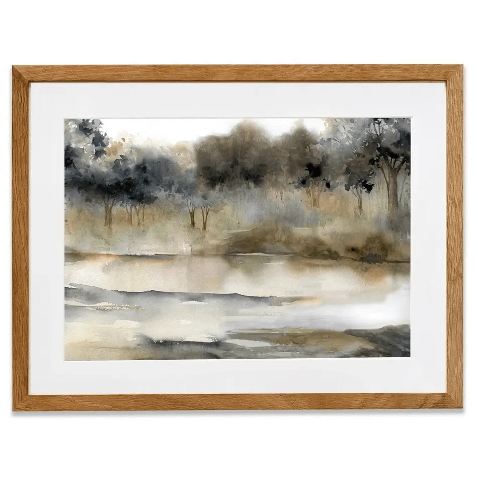Silent River Framed Art Print Silent River Framed Art Print wall art product Carol Robinson