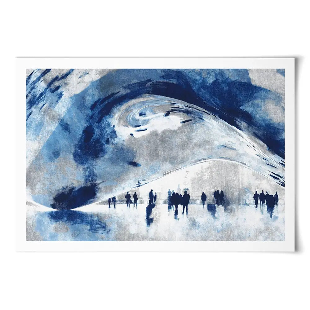Silhouettes Art Print Silhouettes Art Print wall art product Chromatic Storm Studio