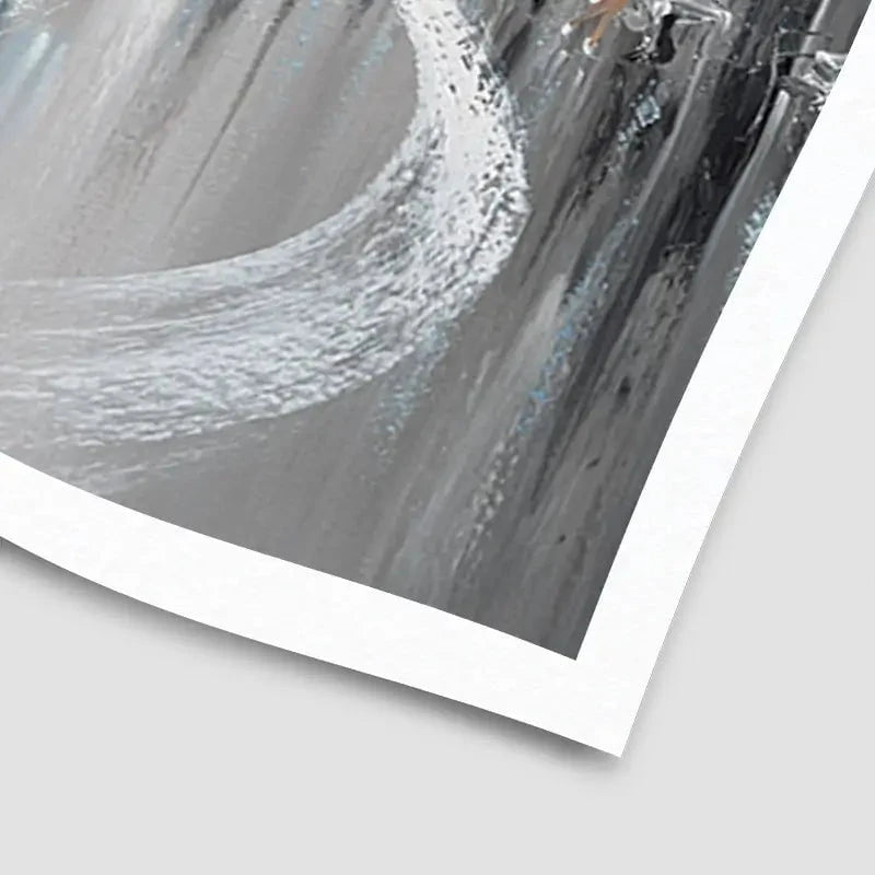 Sky Blue Milan Art Print Sky Blue Milan Art Print wall art product Isabella Karolewicz