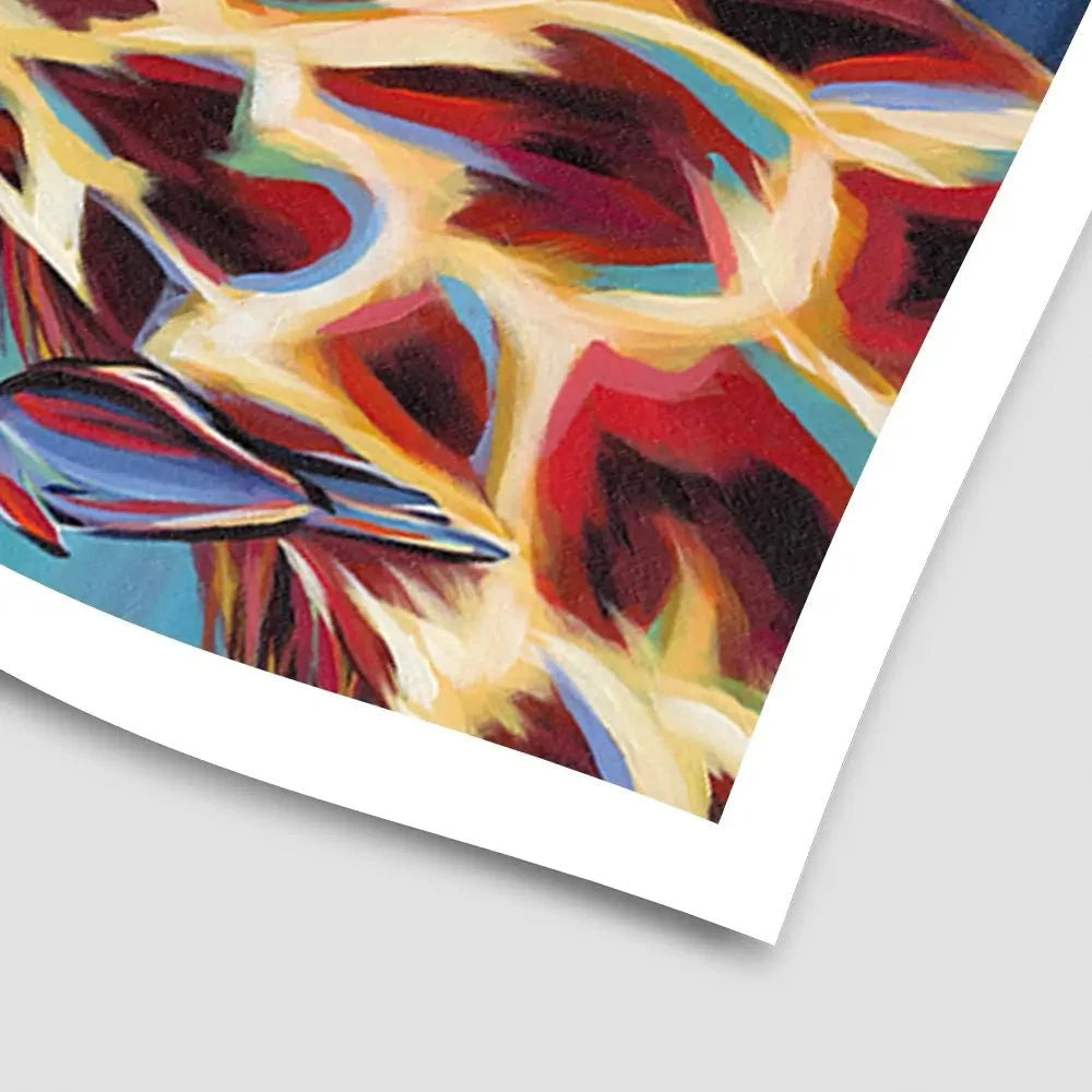 Sky High Giraffe Art Print Sky High Giraffe Art Print wall art product Carolee Vitaletti
