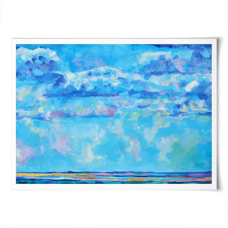 Sky Meets Sea Art Print Sky Meets Sea Art Print wall art product Maria Moretti