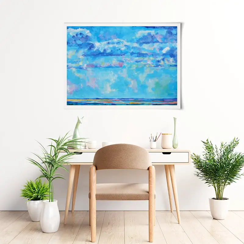 Sky Meets Sea Art Print Sky Meets Sea Art Print wall art product Maria Moretti