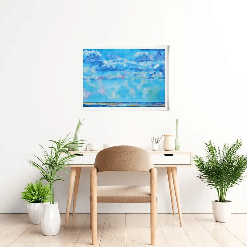 Sky Meets Sea Art Print Sky Meets Sea Art Print wall art product Maria Moretti