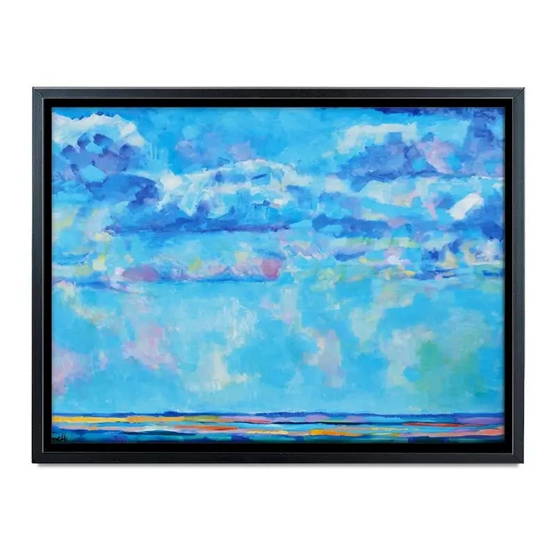 Sky Meets Sea Canvas Print Sky Meets Sea Canvas Print wall art product Maria Moretti
