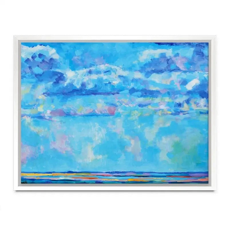 Sky Meets Sea Canvas Print Sky Meets Sea Canvas Print wall art product Maria Moretti