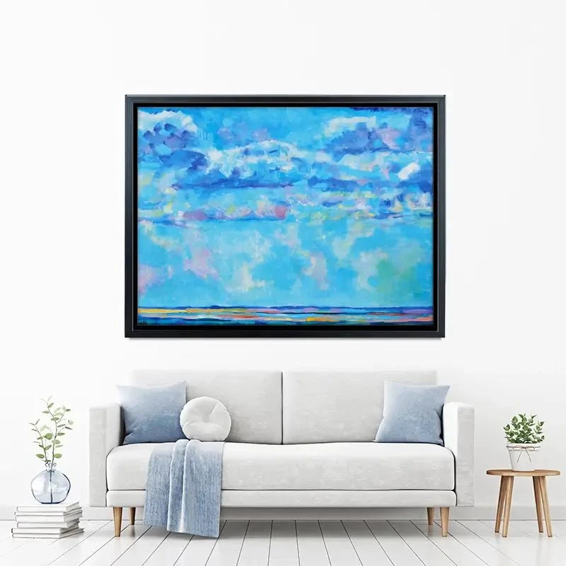 Sky Meets Sea Canvas Print Sky Meets Sea Canvas Print wall art product Maria Moretti