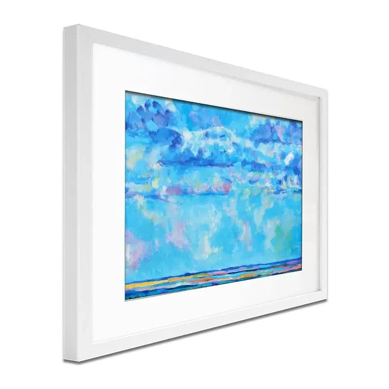 Sky Meets Sea Framed Art Print Sky Meets Sea Framed Art Print wall art product Maria Moretti