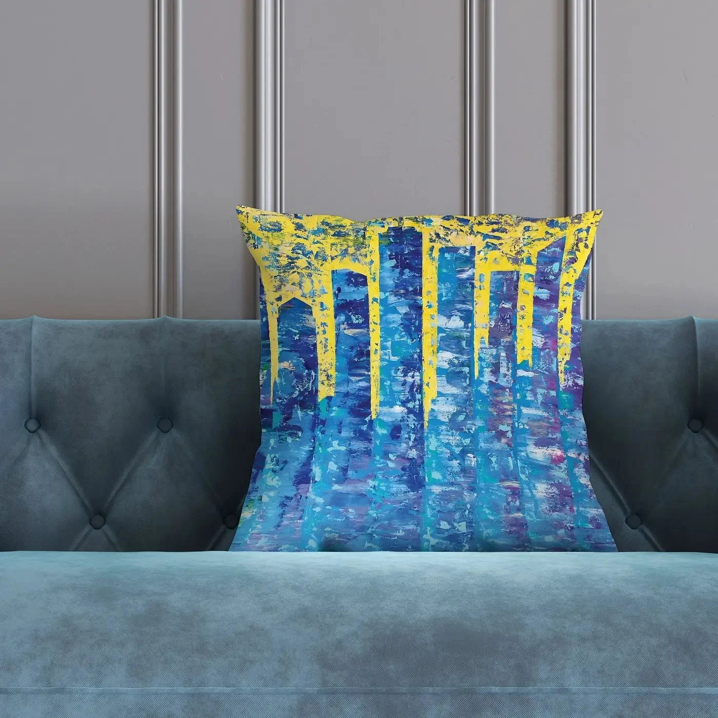 Skyscrapers Cushion Skyscrapers Cushion wall art product Denis Kuvaev / Shutterstock