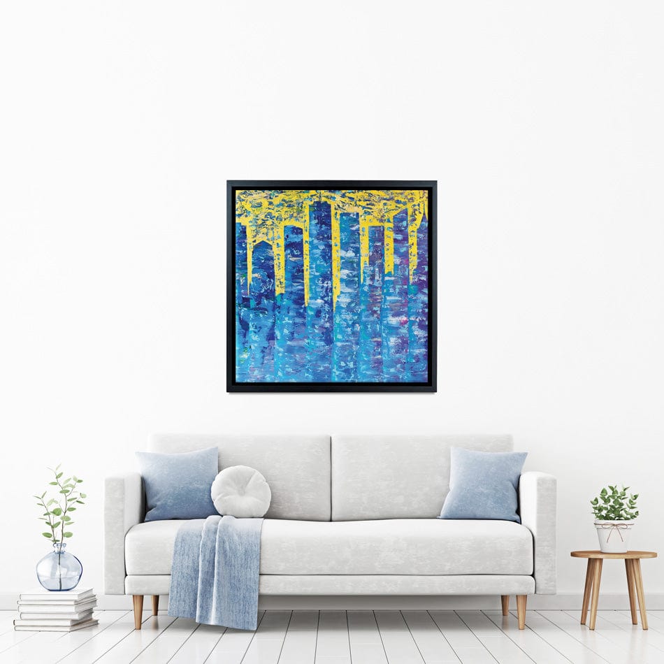 Skyscrapers Square Canvas Print wall art product Denis Kuvaev / Shutterstock