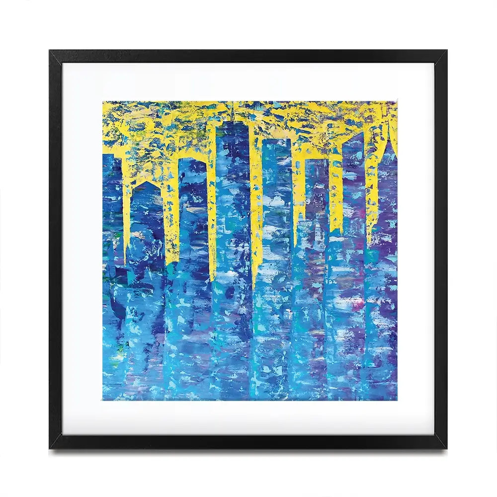 Skyscrapers Square Framed Art Print Skyscrapers Square Framed Art Print wall art product Denis Kuvaev / Shutterstock