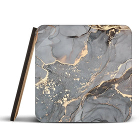 Slate Grey Marble Coaster Set Slate Grey Marble Coaster Set wall art product djero.adlibeshe yahoo.com / Shutterstock