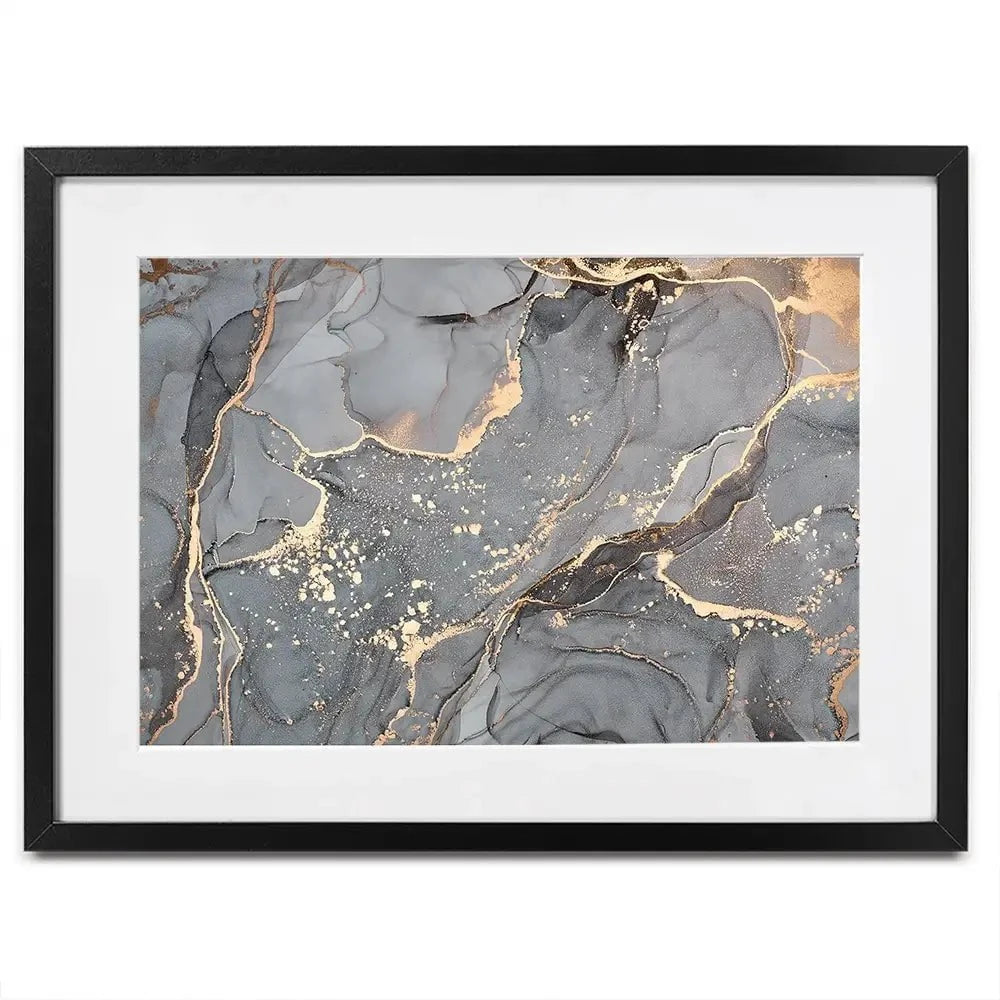 Slate Grey Marble Framed Art Print Slate Grey Marble Framed Art Print wall art product djero.adlibeshe yahoo.com / Shutterstock