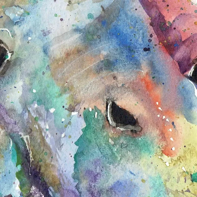 Smiling Giraffe Art Print Smiling Giraffe Art Print wall art product Jamie Taylor