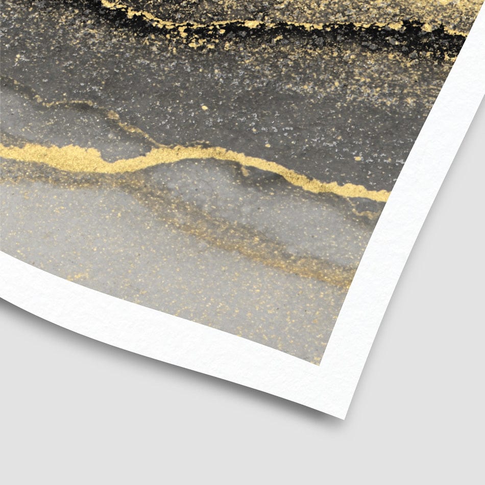 Smoky Abstract Art Print wall art product / Shutterstock