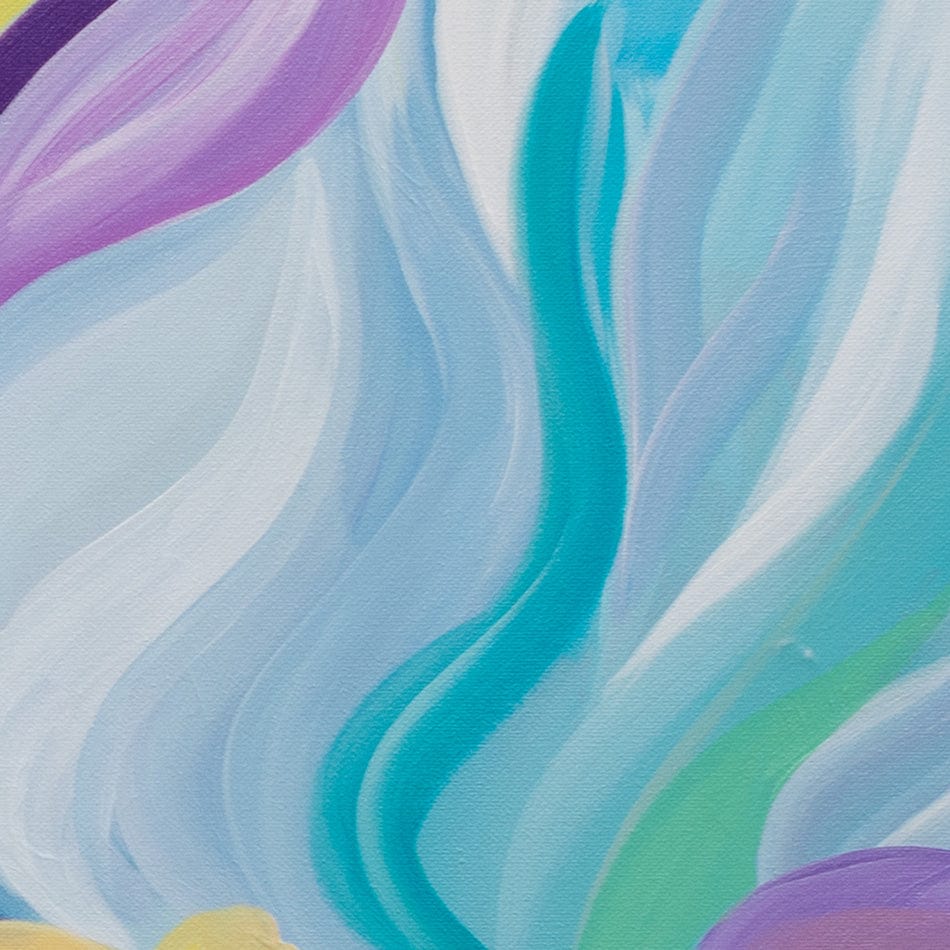 Smooth Purple Art Print wall art product Olga Tkachyk