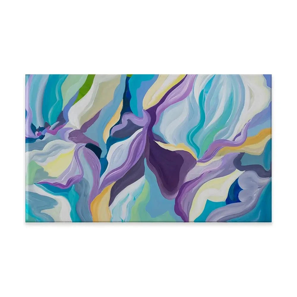 Smooth Purple Canvas Print Smooth Purple Canvas Print wall art product Olga Tkachyk