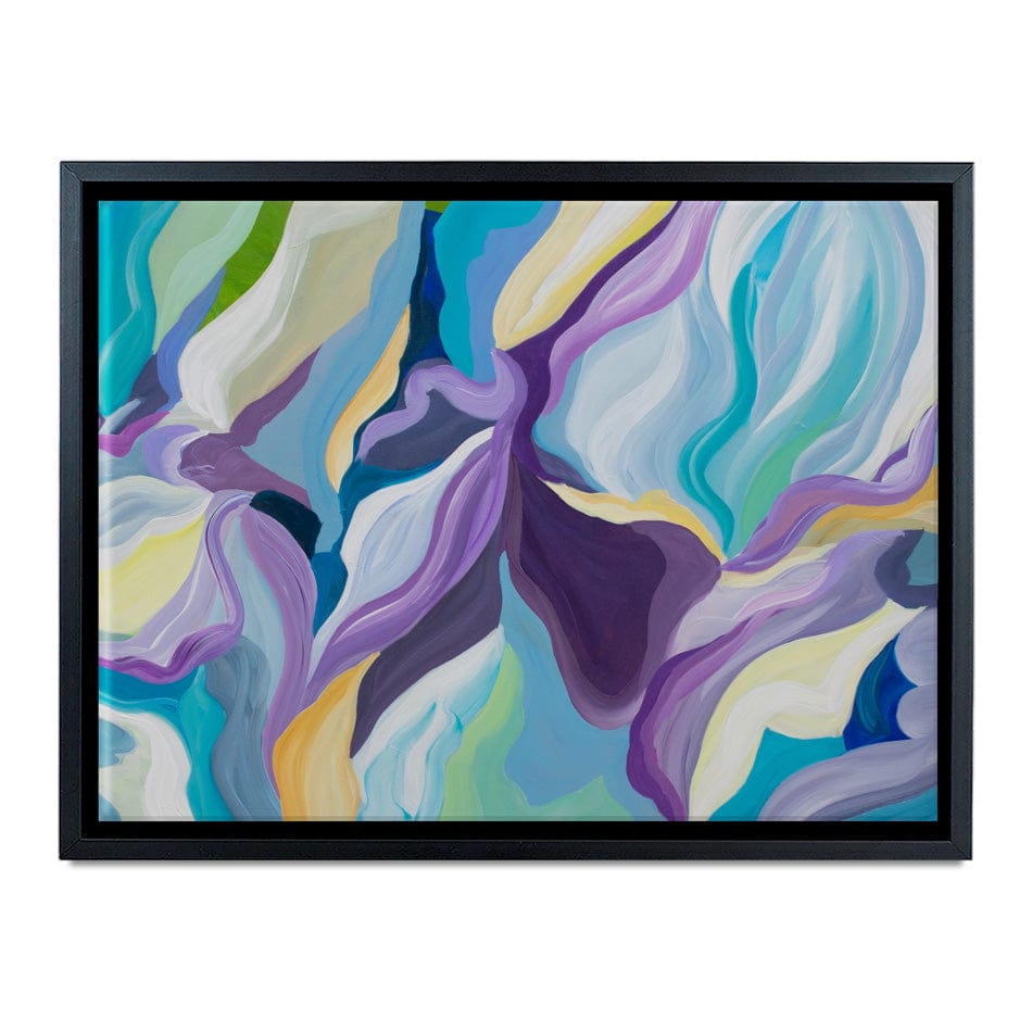 Smooth Purple Canvas Print wall art product Olga Tkachyk