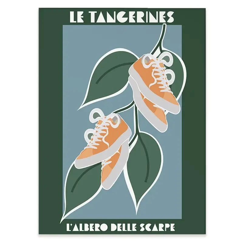 Sneakers Grow On Trees Canvas Print Sneakers Grow On Trees Canvas Print wall art product Sarah Manovski
