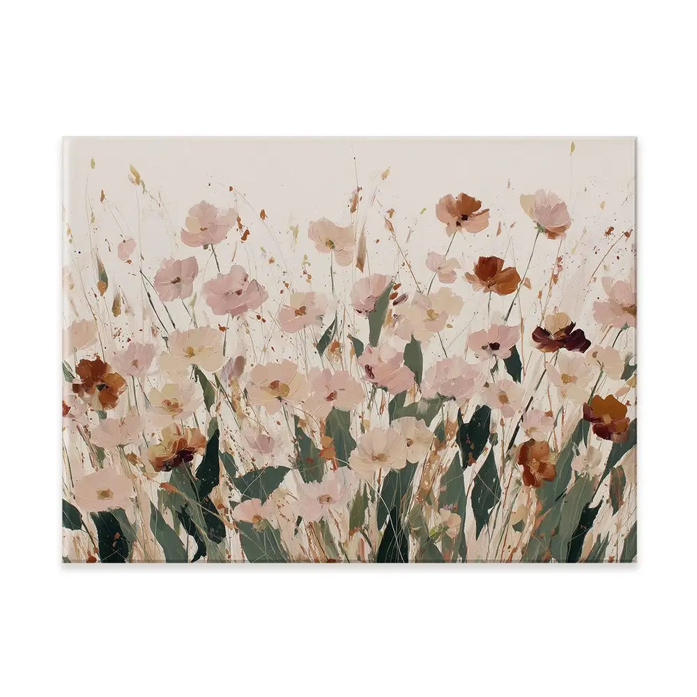 Soft Light Wildflowers Canvas Print Soft Light Wildflowers Canvas Print wall art product Chromatic Storm Studio