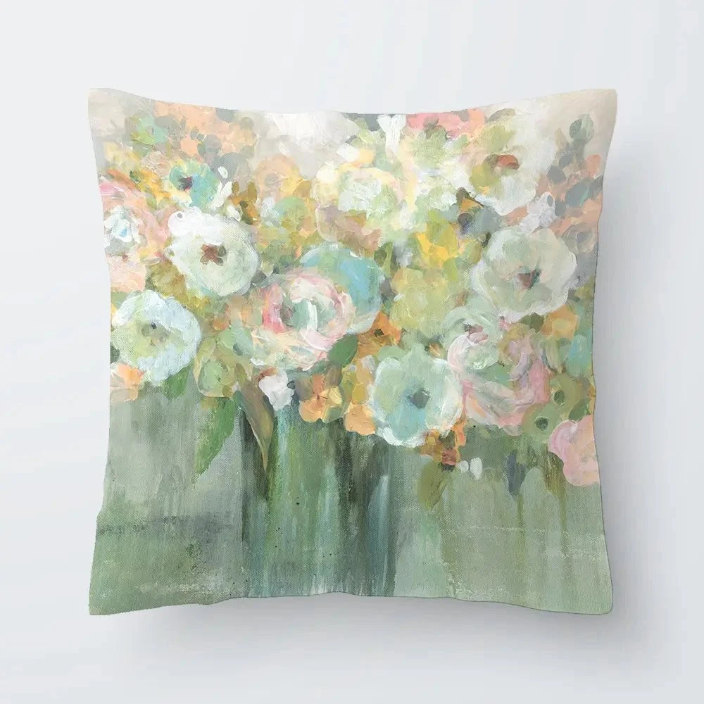 Soft Pastel Arrangement Cushion Soft Pastel Arrangement Cushion wall art product Carol Robinson