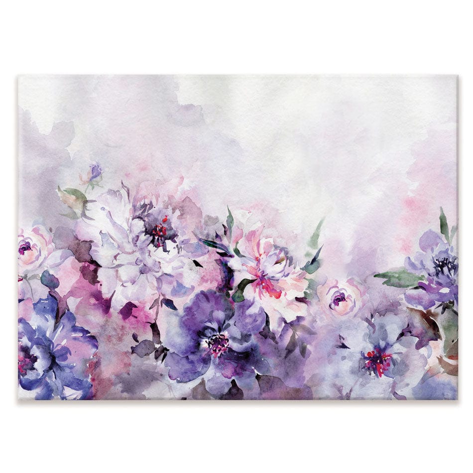 Soft Purple Florals Canvas Print wall art product katiko.dp / Shutterstock