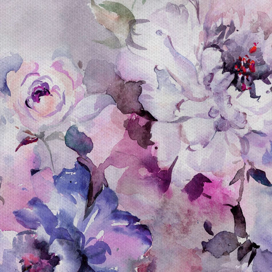 Soft Purple Florals Canvas Print wall art product katiko.dp / Shutterstock