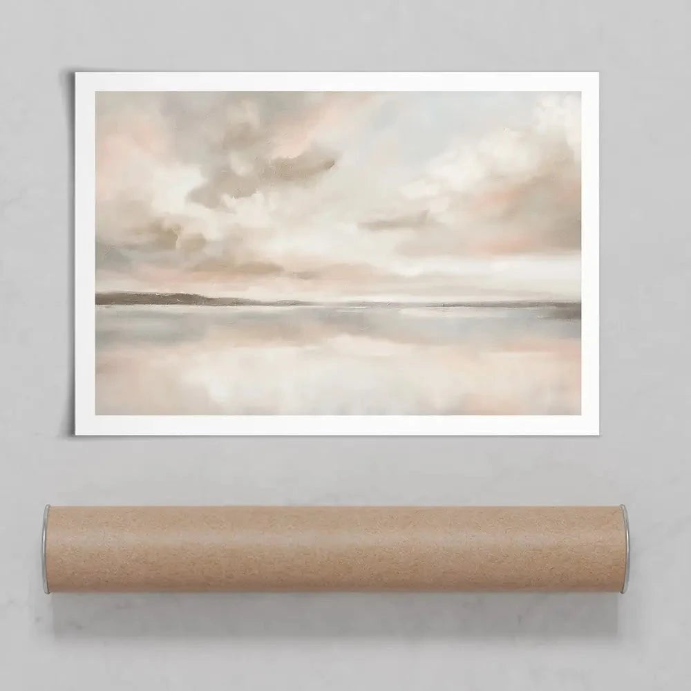 Soft Skies Art Print Soft Skies Art Print wall art product RileyB - Independent