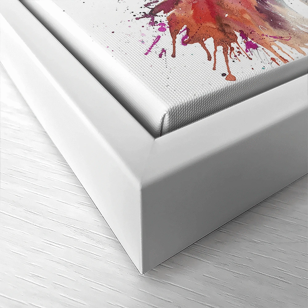 Solitary Stag Canvas Print Solitary Stag Canvas Print wall art product Nicola Jane Rowles