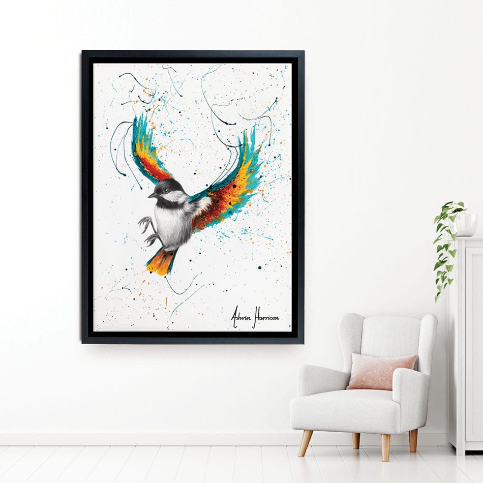 Solo Sounds Bird Canvas Print wall art product Ashvin Harrison