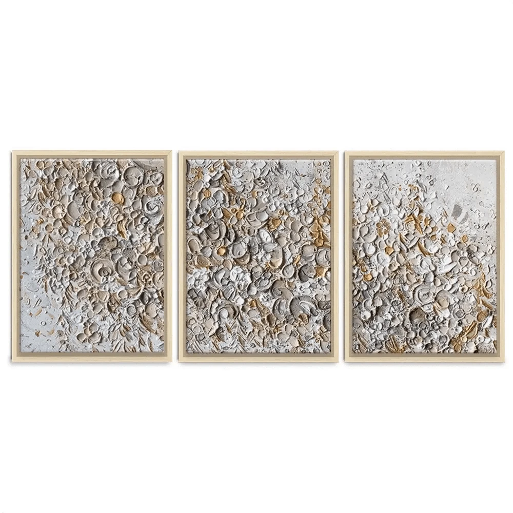 Sophisticated Celebration Trio Canvas Print Sophisticated Celebration Trio Canvas Print wall art product Nada Khatib